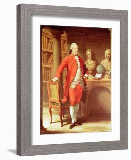 Portrait of Sir Thomas Gascoigne, 8th Baronet, 1779-Pompeo Girolamo Batoni-Framed Giclee Print