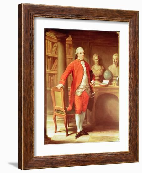 Portrait of Sir Thomas Gascoigne, 8th Baronet, 1779-Pompeo Girolamo Batoni-Framed Giclee Print