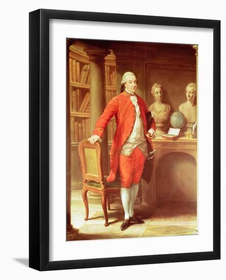 Portrait of Sir Thomas Gascoigne, 8th Baronet, 1779-Pompeo Girolamo Batoni-Framed Giclee Print
