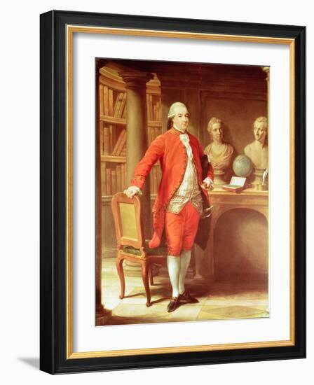 Portrait of Sir Thomas Gascoigne, 8th Baronet, 1779-Pompeo Girolamo Batoni-Framed Giclee Print