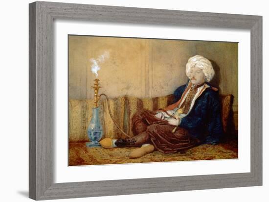 Portrait of Sir Thomas Phillips in Turkish Dress, 1842-43-Richard Dadd-Framed Giclee Print