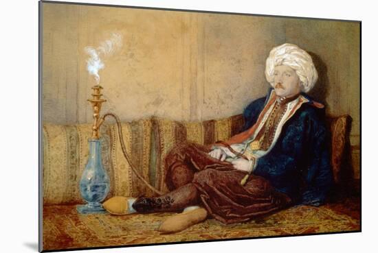 Portrait of Sir Thomas Phillips in Turkish Dress, 1842-43-Richard Dadd-Mounted Giclee Print