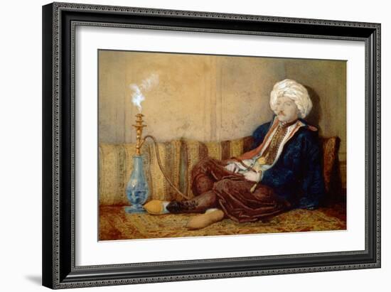 Portrait of Sir Thomas Phillips in Turkish Dress, 1842-43-Richard Dadd-Framed Giclee Print