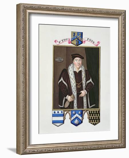 Portrait of Sir Thomas Pope-Sarah Countess Of Essex-Framed Giclee Print