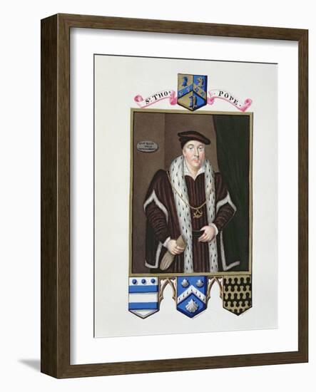 Portrait of Sir Thomas Pope-Sarah Countess Of Essex-Framed Giclee Print