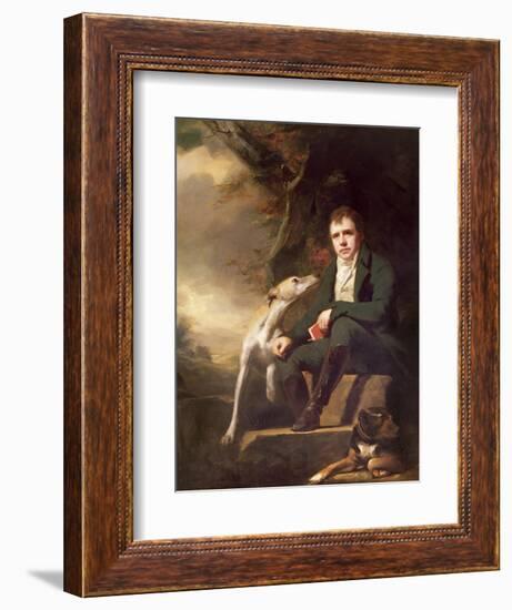 Portrait of Sir Walter Scott and His Dogs-Sir Henry Raeburn-Framed Giclee Print