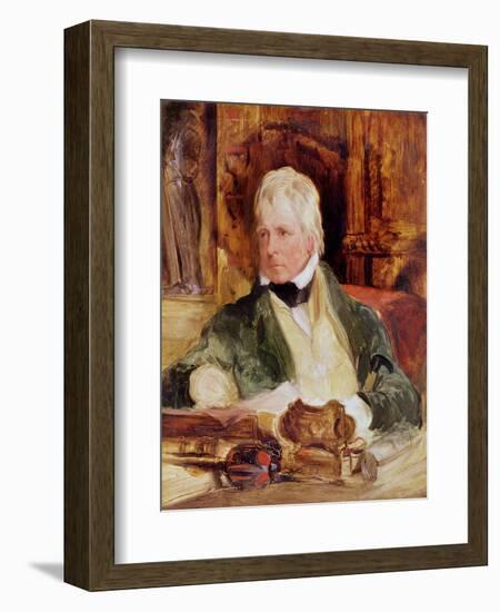 Portrait of Sir Walter Scott, c.1824-Edwin Henry Landseer-Framed Giclee Print