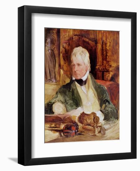 Portrait of Sir Walter Scott, c.1824-Edwin Henry Landseer-Framed Giclee Print