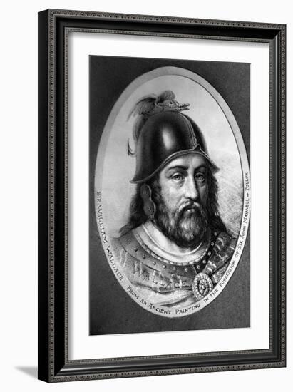 Portrait of Sir William Wallace-null-Framed Giclee Print