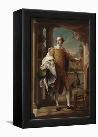 Portrait of Sir Wyndham Knatchbull-Wyndham, 1758-59-Pompeo Girolamo Batoni-Framed Premier Image Canvas