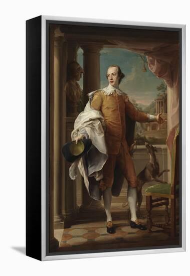 Portrait of Sir Wyndham Knatchbull-Wyndham, 1758-59-Pompeo Girolamo Batoni-Framed Premier Image Canvas