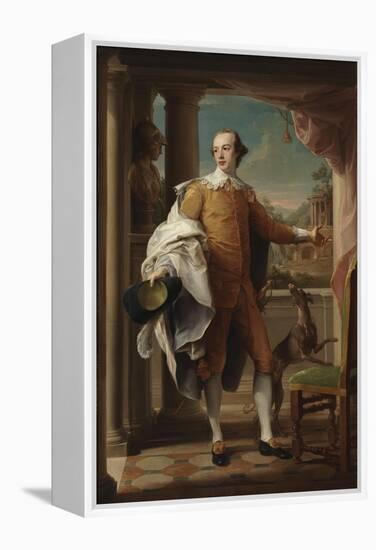 Portrait of Sir Wyndham Knatchbull-Wyndham, 1758-59-Pompeo Girolamo Batoni-Framed Premier Image Canvas