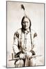 Portrait of Sitting Bull, Indian Chief, circa 1886-Unknown Artist-Mounted Giclee Print