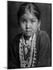 Portrait of Small Girl in Costume, Who is Native American Navajo Princess-Emil Otto Hoppé-Mounted Photographic Print