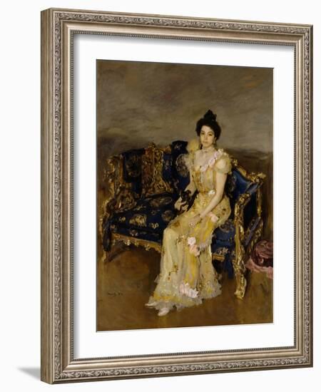 Portrait of Sofia Botkina, 1899-Valentin Alexandrovich Serov-Framed Giclee Print