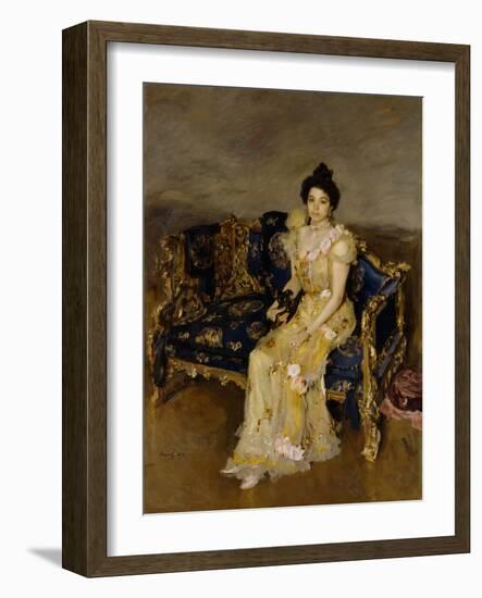 Portrait of Sofia Botkina, 1899-Valentin Alexandrovich Serov-Framed Giclee Print