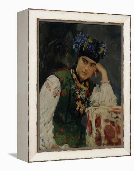 Portrait of Sofia Dragomirov, 1889-Valentin Alexandrovich Serov-Framed Premier Image Canvas