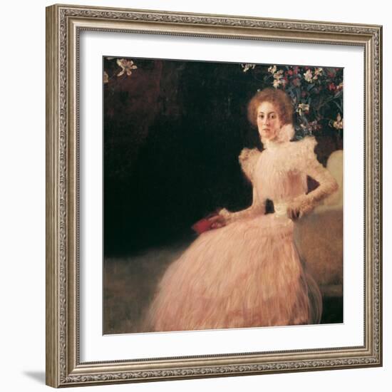 Portrait of Sonja Knips, 1898-Gustav Klimt-Framed Giclee Print