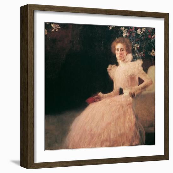 Portrait of Sonja Knips, 1898-Gustav Klimt-Framed Giclee Print