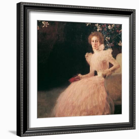 Portrait of Sonja Knips, 1898-Gustav Klimt-Framed Giclee Print