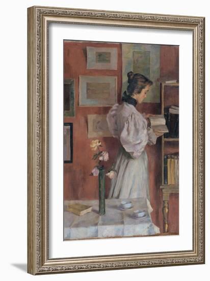 Portrait of Sophia Carpenter-Muller Alfredo-Framed Giclee Print