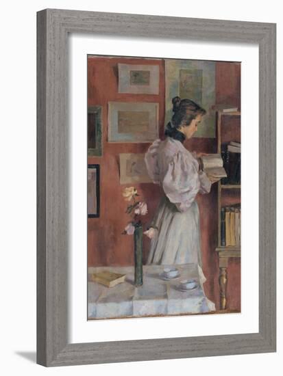 Portrait of Sophia Carpenter-Muller Alfredo-Framed Giclee Print