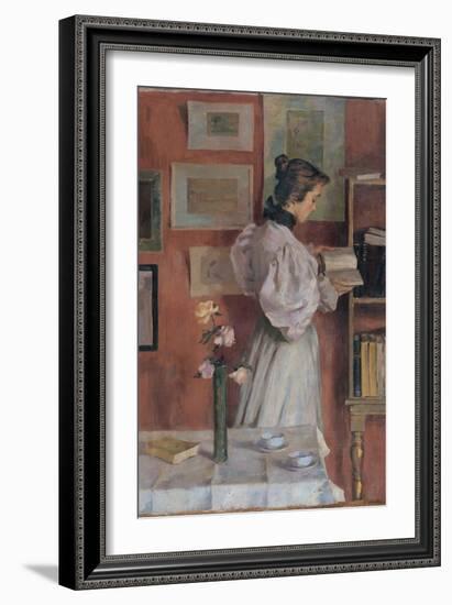 Portrait of Sophia Carpenter-Muller Alfredo-Framed Giclee Print