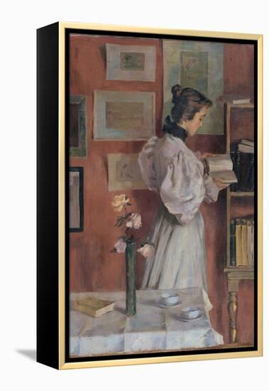 Portrait of Sophia Carpenter-Muller Alfredo-Framed Premier Image Canvas