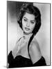 Portrait of Sophia Loren, c.1957-null-Mounted Photo