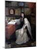 Portrait of Sor Juana Ines De La Cruz, 1750-Miguel Cabrera-Mounted Giclee Print