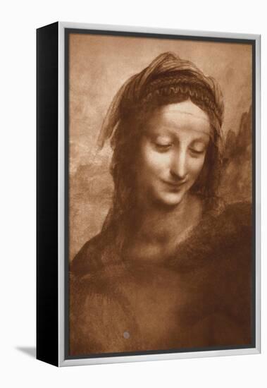 Portrait of St. Anne by Leonardo da Vinci-Bettmann-Framed Premier Image Canvas
