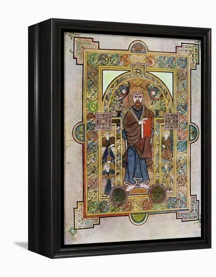 Portrait of St Mark or St Luke, 800 Ad-null-Framed Premier Image Canvas