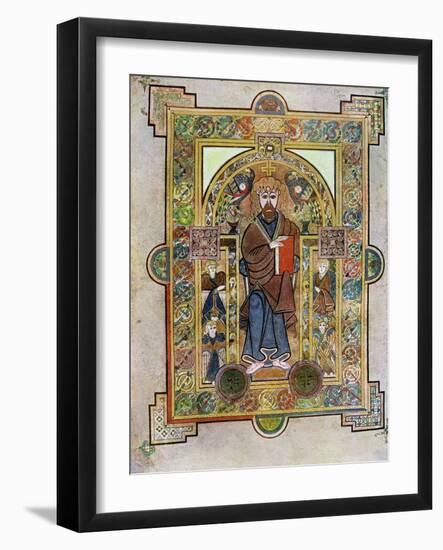 Portrait of St Mark or St Luke, 800 Ad-null-Framed Giclee Print