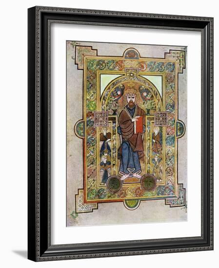 Portrait of St Mark or St Luke, 800 Ad-null-Framed Giclee Print