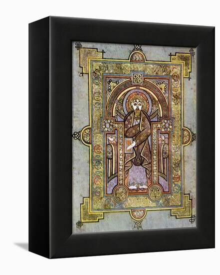 Portrait of St Matthew, 800 Ad-null-Framed Premier Image Canvas