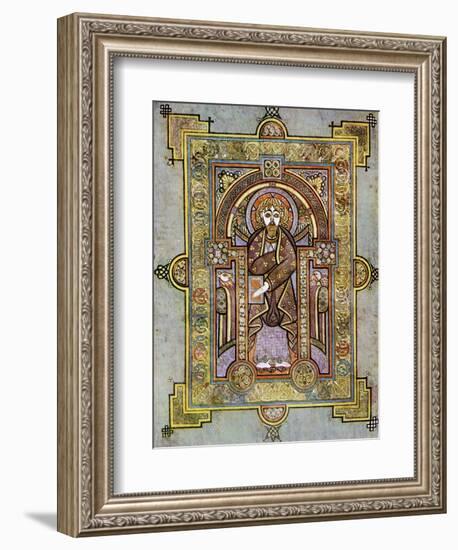 Portrait of St Matthew, 800 Ad-null-Framed Giclee Print