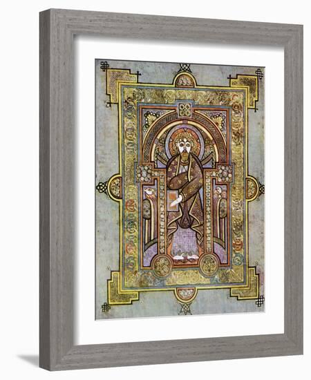 Portrait of St Matthew, 800 Ad-null-Framed Giclee Print