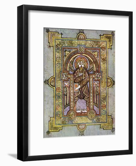 Portrait of St Matthew, 800 Ad-null-Framed Giclee Print