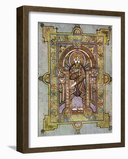 Portrait of St Matthew, 800 Ad-null-Framed Giclee Print