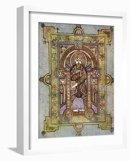 Portrait of St Matthew, 800 Ad-null-Framed Giclee Print