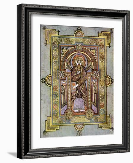 Portrait of St Matthew, 800 Ad-null-Framed Giclee Print