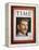 Portrait of Stalin on the Cover of 'Time' Magazine, 1945 (Colour Litho)-American-Framed Premier Image Canvas