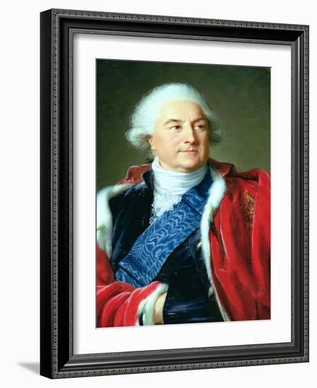 Portrait of Stanislas II Augustus (1732-98), 1797-Elisabeth Louise Vigee-LeBrun-Framed Giclee Print