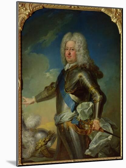 Portrait of Stanislas Lesczinski (1677-1766) King of Poland-Jean-Baptiste van Loo-Mounted Giclee Print