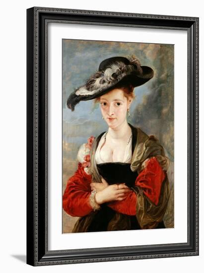 Portrait of Susanne Fourment, 1622-1625-Peter Paul Rubens-Framed Giclee Print