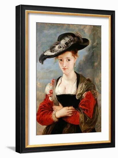 Portrait of Susanne Fourment, 1622-1625-Peter Paul Rubens-Framed Giclee Print