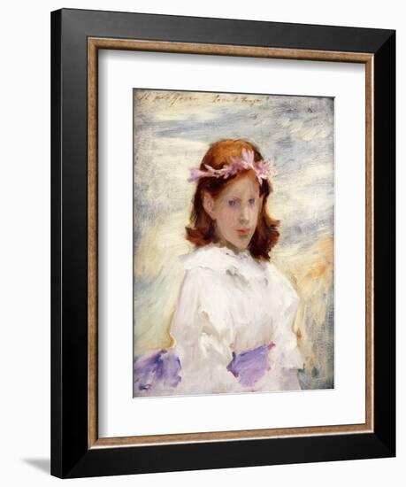 Portrait of Teresa Gosse, 1885-John Singer Sargent-Framed Giclee Print