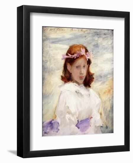 Portrait of Teresa Gosse, 1885-John Singer Sargent-Framed Giclee Print