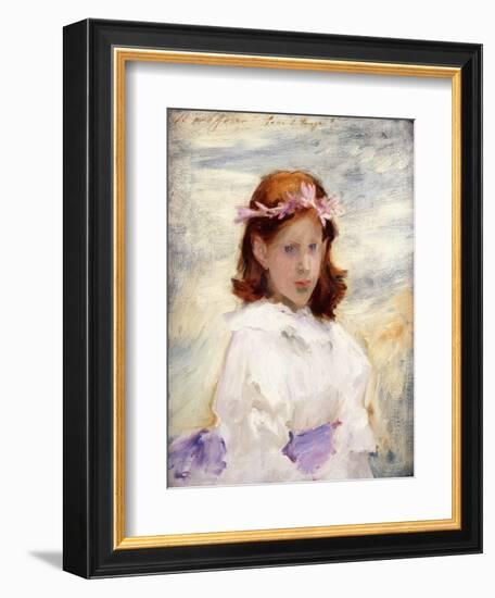 Portrait of Teresa Gosse, 1885-John Singer Sargent-Framed Giclee Print