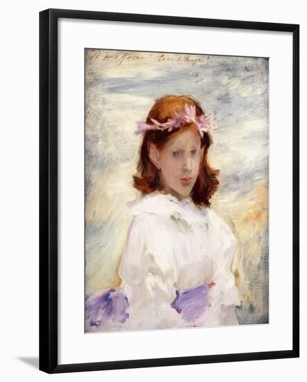 Portrait of Teresa Gosse, 1885-John Singer Sargent-Framed Giclee Print